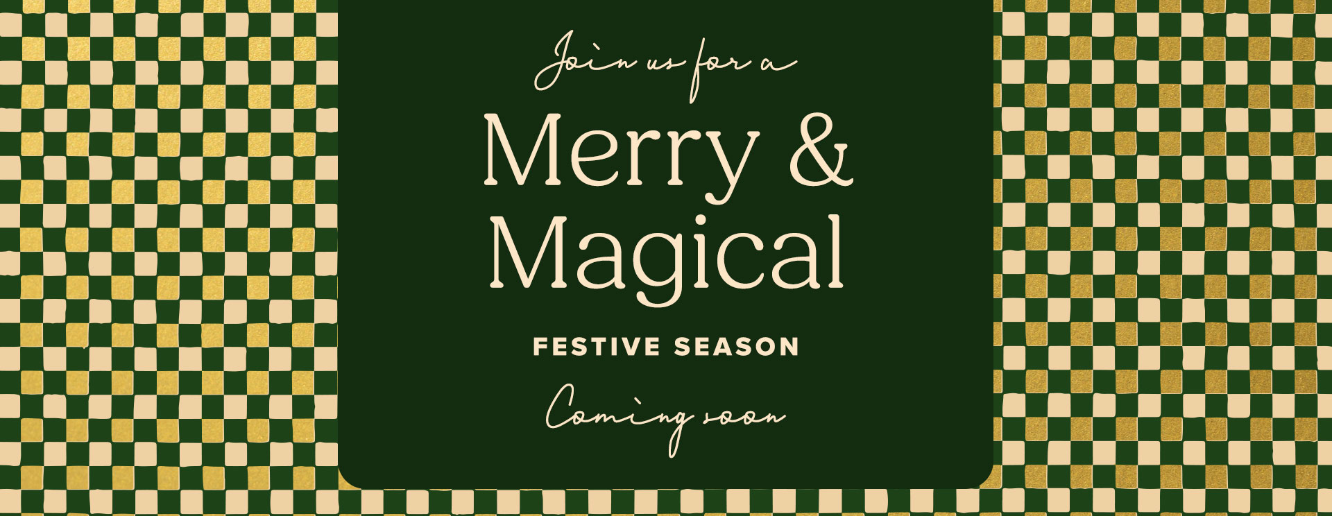 Christmas menu at The Nag's Head