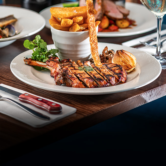 A La Carte menu at The Nag's Head