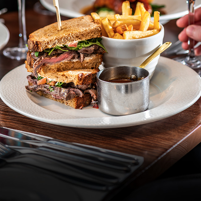 Brunch menu at The Nag's Head