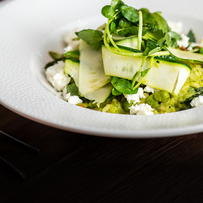 Vegan menu at The Nag's Head