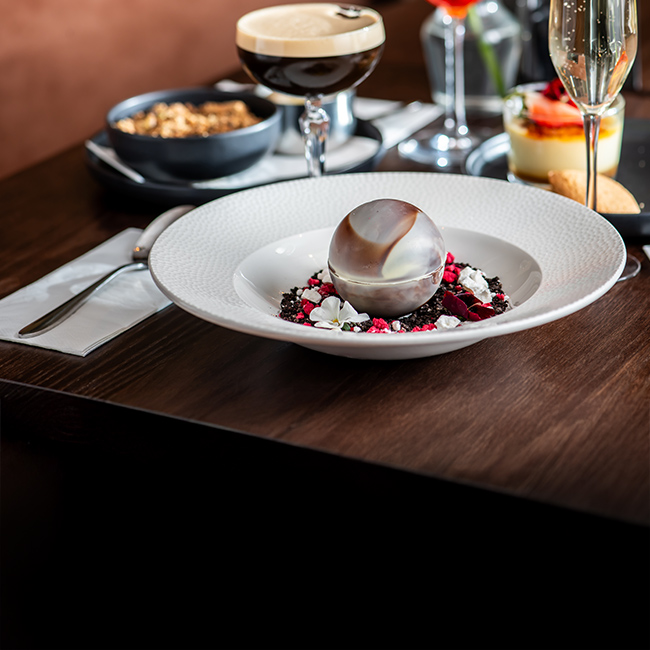 Dessert menu at The Nag's Head